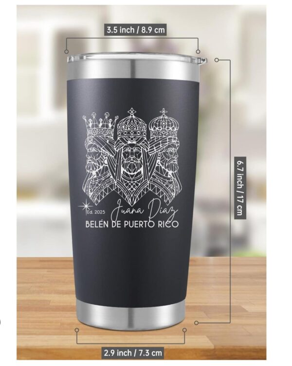 Fiestas de Los Reyes Magos, Stainless Tumbler (colores variados) 20 oz